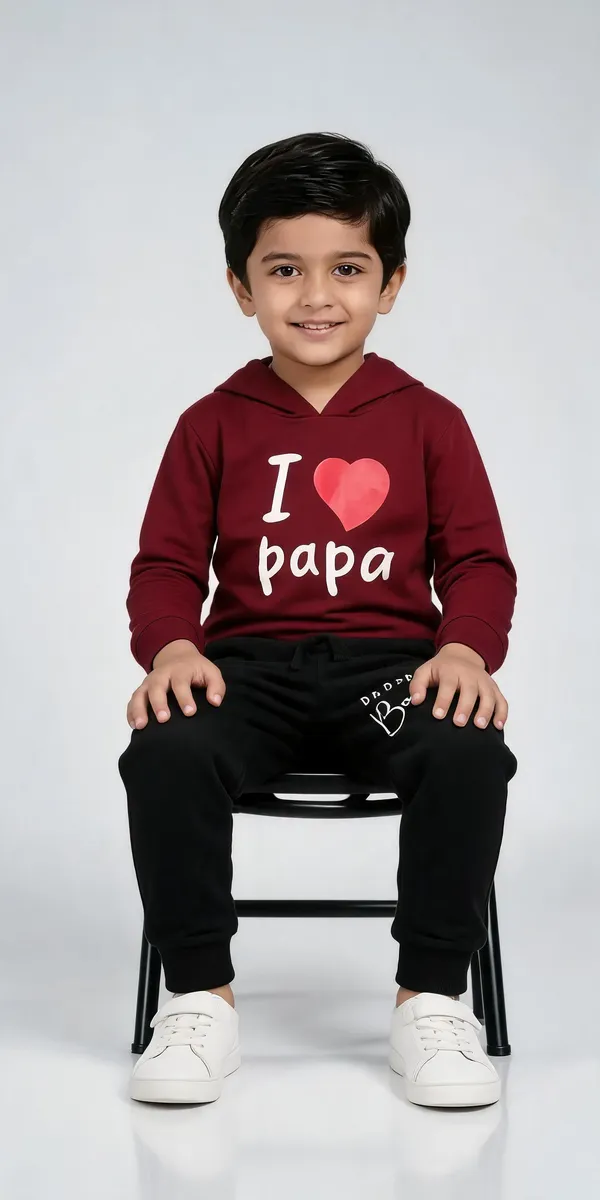 I_Love_Papa_Fancy_Kids_Top_Bottom_Sets