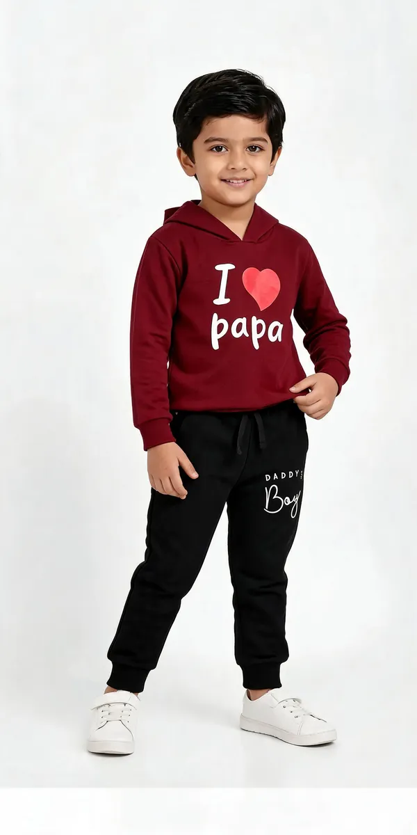 I_Love_Papa_Fancy_Kids_Top_Bottom_Sets