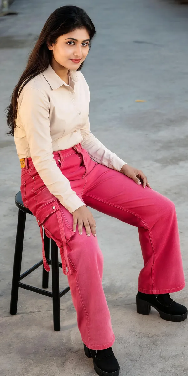Pink_Cargo_Jeans_With_Utility_Pockets_And_Strap_Details_For_Women
