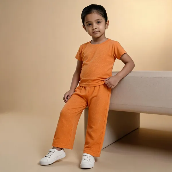 Glitter_Finish_Orange_Lounge_Set
