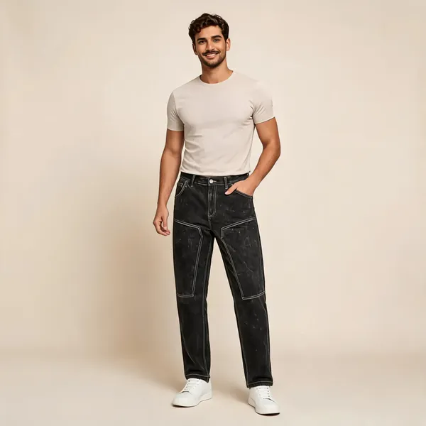 Black_Straight_Fit_Jeans_For_Men