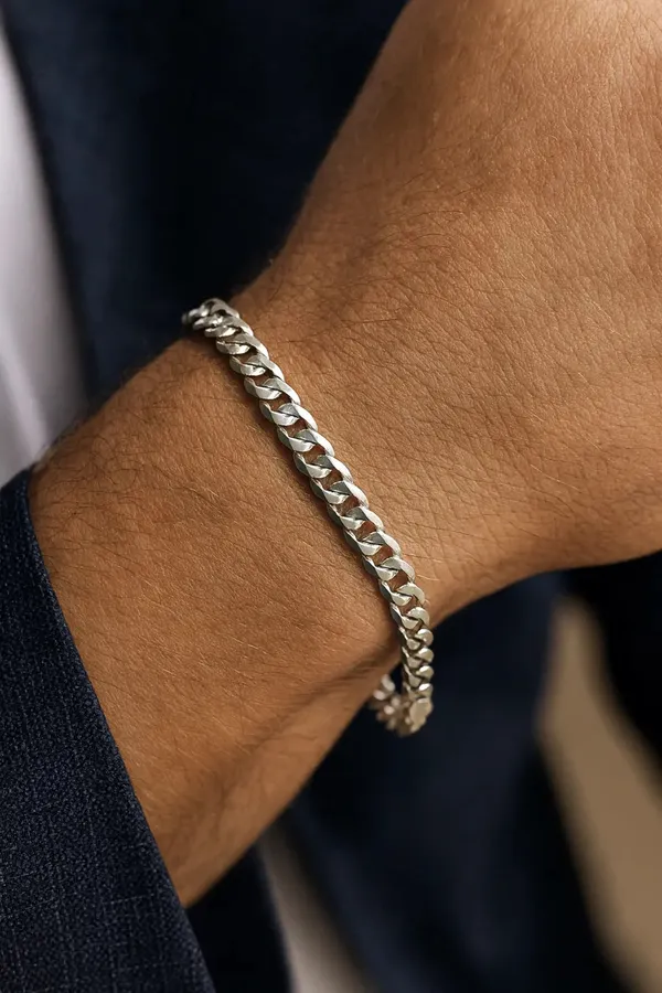 Minimalist_Sterling_Silver_Cuban_Bracelet_For_Men_Default_Title