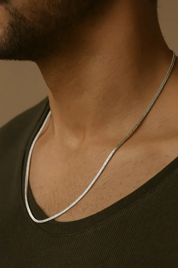Premium_Silver_Sleek_Snake_Chain_For_Men_Minimalist_Daily_Wear_Default_Title