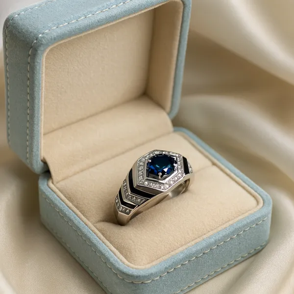 Pure_925_Sterling_Silver_Rings_With_Blue_Sapphire_Center_Stone_Diamond_Halo_Luxury_Hexagon_Design_Default_Title