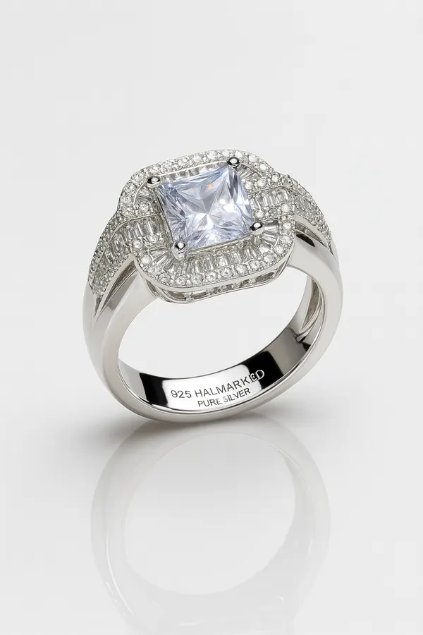 925_Hallmarked_Silver_Cushion_Cut_Halo_Engagement_Ring_Premium_Zircon_Bridal_Anniversary_Rings_For_Men_Default_Title