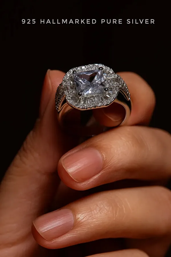 925_Hallmarked_Silver_Cushion_Cut_Halo_Engagement_Ring_Premium_Zircon_Bridal_Anniversary_Rings_For_Men_Default_Title