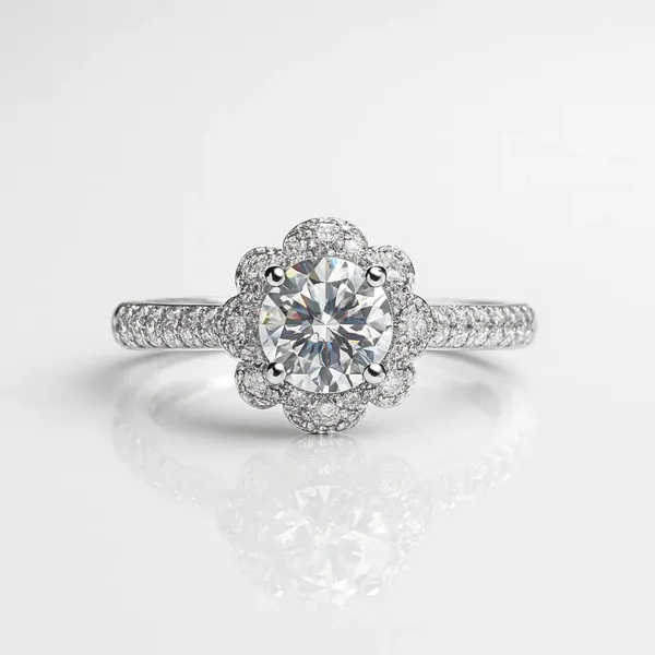 The_Forever_Bloom_Rings_925_Pure_Silver_With_Solitaire_Sparkle_For_Everlasting_Love_Default_Title