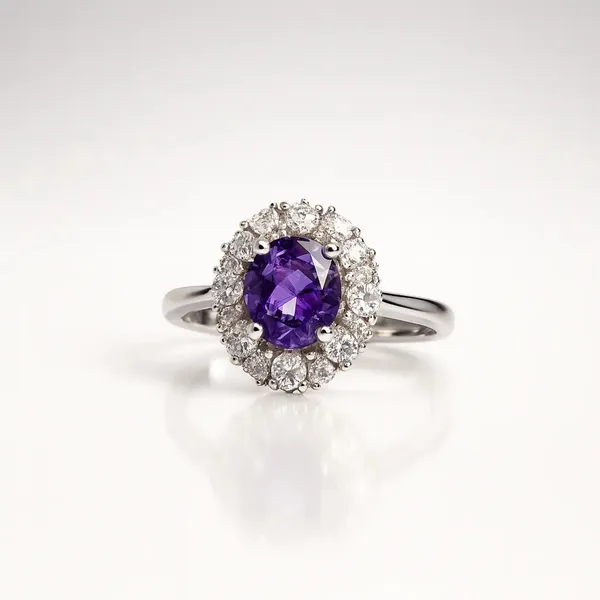 925_Pure_Silver_Rings_Amethyst_With_Diamond_Sparkle_For_A_Love_That_Feels_Majestic_Default_Title