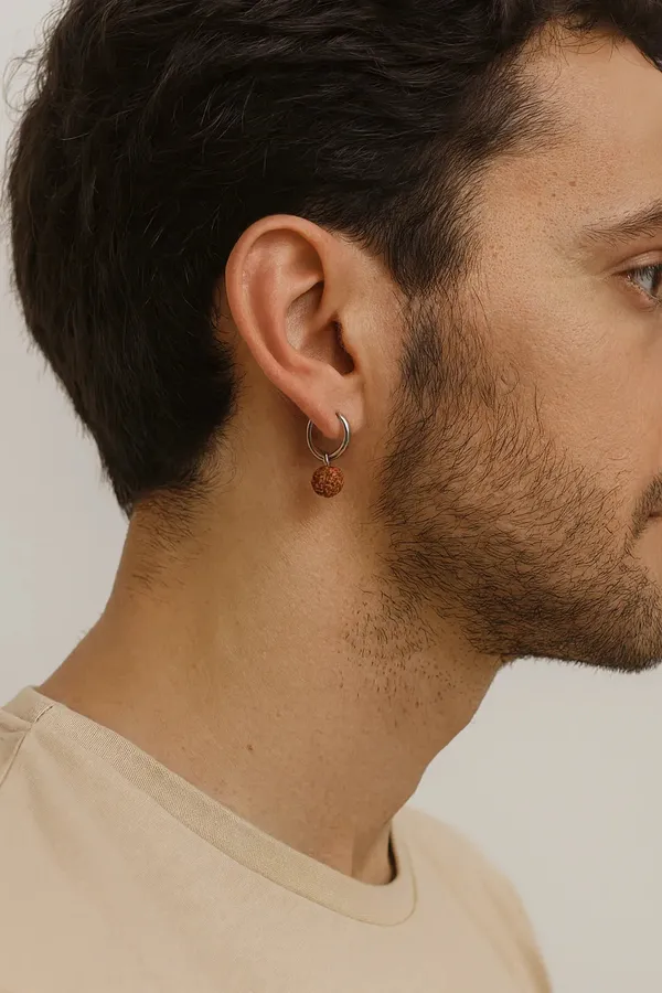 Rudraksh_Aura_Silver_Divine_Edition_Silver_Earring_For_Men_Default_Title
