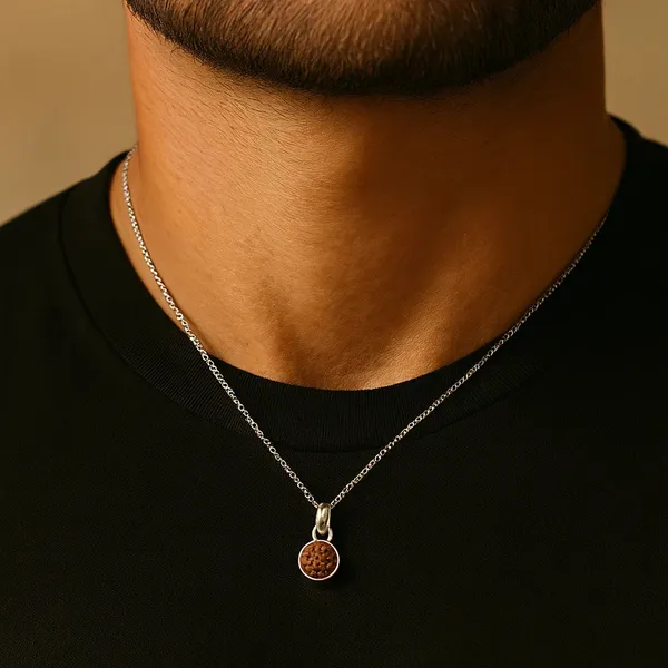 Natural_Rudraksh_In_A_Minimal_Silver_Luxe_Shell_Default_Title