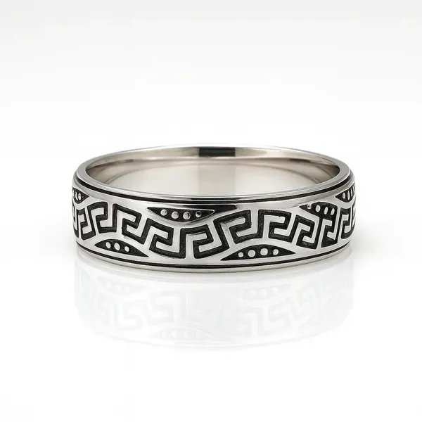Labyrinth_Of_Legacy_Oxidised_925_Silver_Diamond_Rings_For_Silent_Conquerors_Default_Title