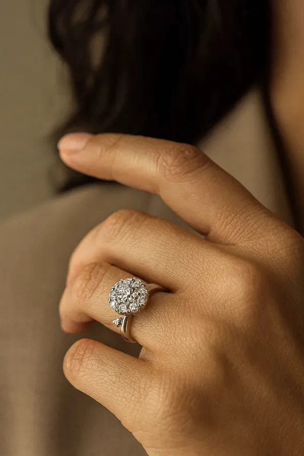 Eternal_Radiance_Bloom_925_Silver_Diamond_Halo_Rings_For_Promises_In_Full_Light_Default_Title