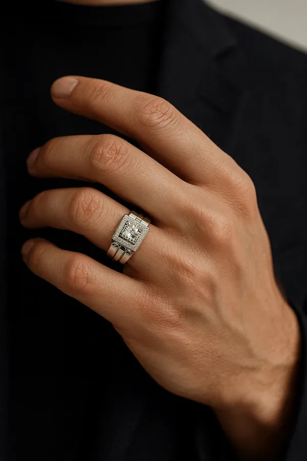 Starlit_Promise_Diamond_Rings_In_Sculpted_Silver_Halo_Grandeur_Default_Title