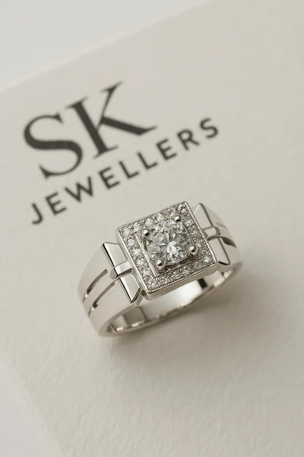 Starlit_Promise_Diamond_Rings_In_Sculpted_Silver_Halo_Grandeur_Default_Title
