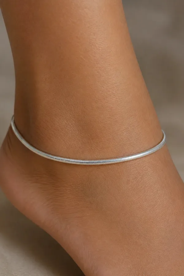 Aurora_Coil_925_Sterling_Silver_Anklet_With_Sleek_Sculpted_Bands_Of_Light_Single