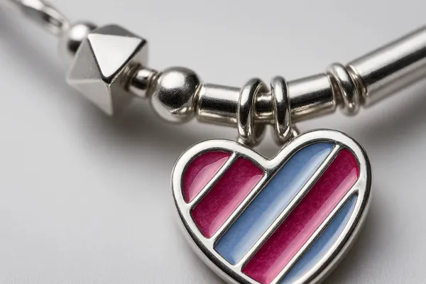 Prism_Heartbeat_Sterling_Silver_Anklet_With_Radiant_Enamel_Charm_Pair