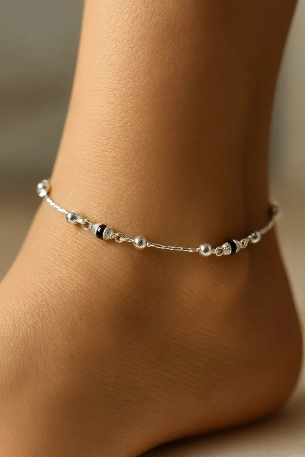 Midnight_Thread_Silver_Anklet_Sleek_Beaded_Charms_For_Effortless_Grace_Pair