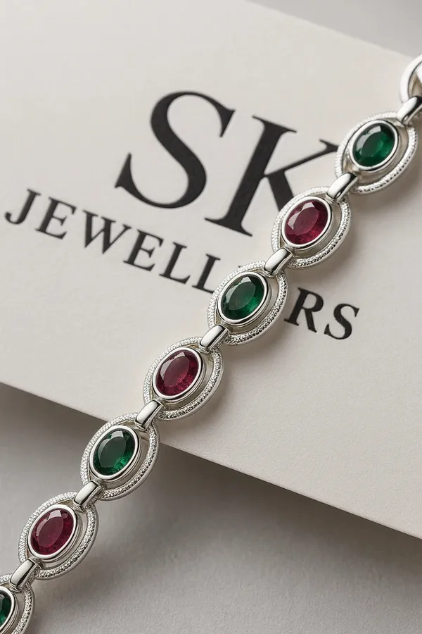 Harmony_In_Color_Ruby_Emerald_Silver_Anklet_Enchantment_Single