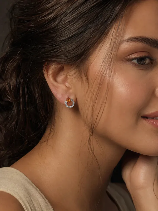 Celestial_Elegance_Oxidised_Silver_And_Golden_Citrine_Earrings_Default_Title