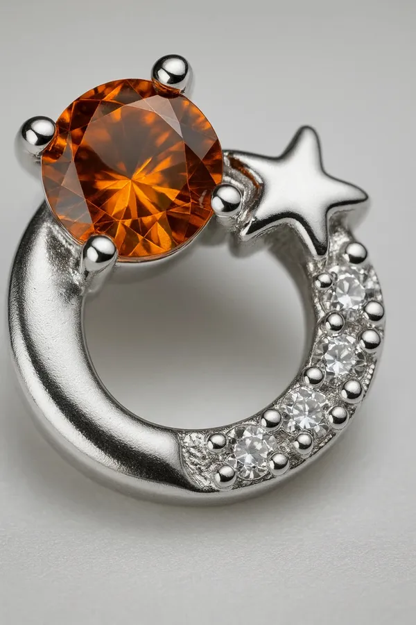 Celestial_Elegance_Oxidised_Silver_And_Golden_Citrine_Earrings_Default_Title