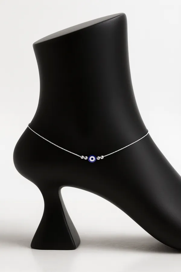 Whispering_Grace_Black_Beaded_Silver_Anklets_For_Radiant_Steps_Single