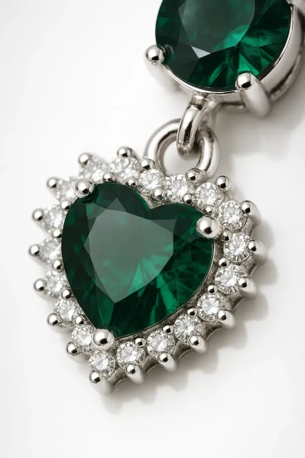 Enchanting_Symphony_Opulent_Emerald_Silver_Earrings_Default_Title