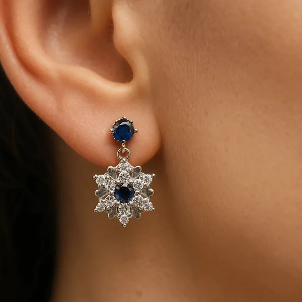 Starlit_Allure_Luxurious_Sapphire_Silver_Statement_Earrings_Default_Title