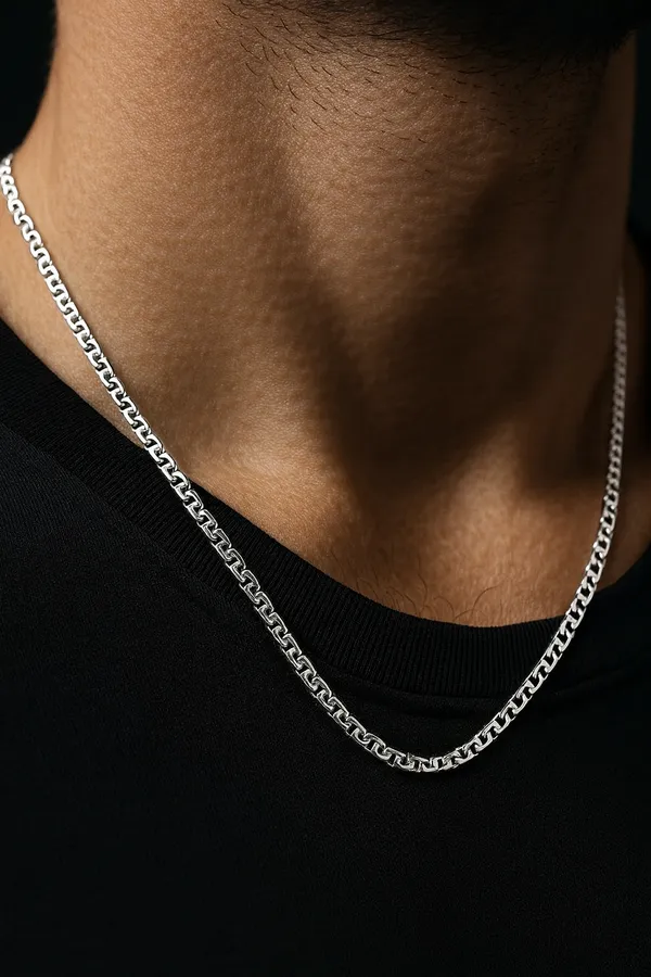 925_Sterling_Silver_Designer_Link_Chain_Premium_Hallmarked_Silver_Default_Title