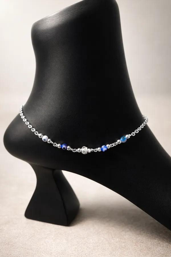 Ocean_Murmur_Silver_Anklet_With_Blue_Beads_A_Tranquil_Talisman_For_Every_Step_Single