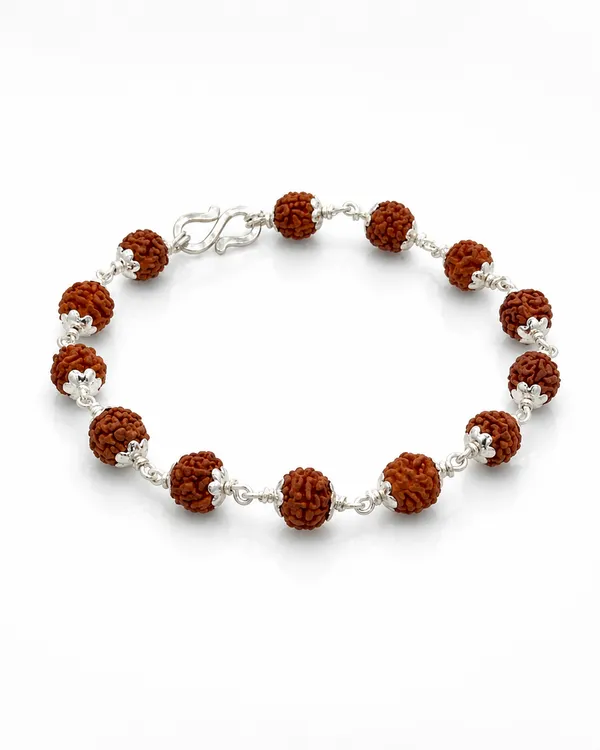 Rudraksha_Silver_Bracelet_Natural_Beads_With_925_Sterling_Silver_Links_Default_Title