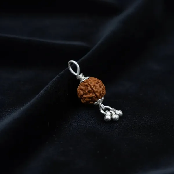 Rudraksh_Silver_Pendant_925_Sterling_Silver_S_K_Jewellers_Default_Title