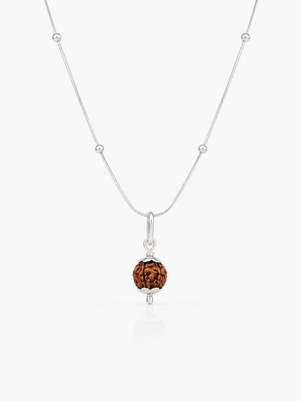 Rudraksh_Silver_Pendant_925_Sterling_Silver_Default_Title