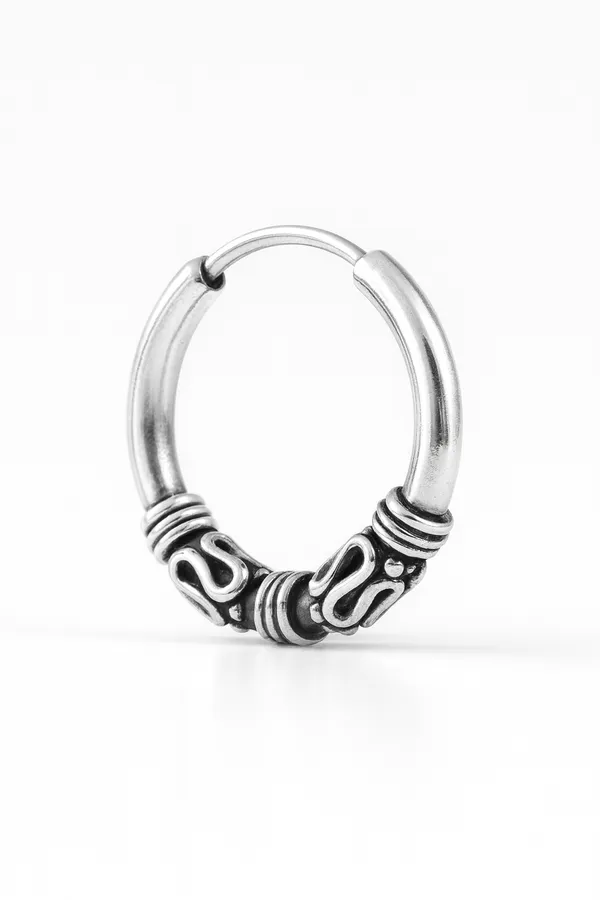 Premium_Quality_Silver_Bali_Stylish_Oxidized_Silver_Round_Earrings_Unisex_Default_Title