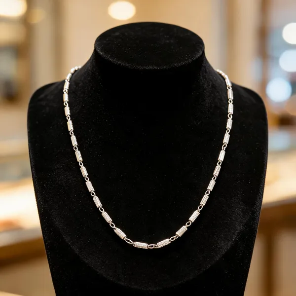 Mens_Premium_Silver_Figaro_Chain_Lightweight