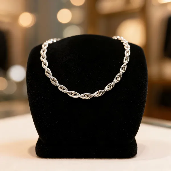 Premium_Twisted_Silver_Chain_Minimalist_Everyday_Statement_Jewelry