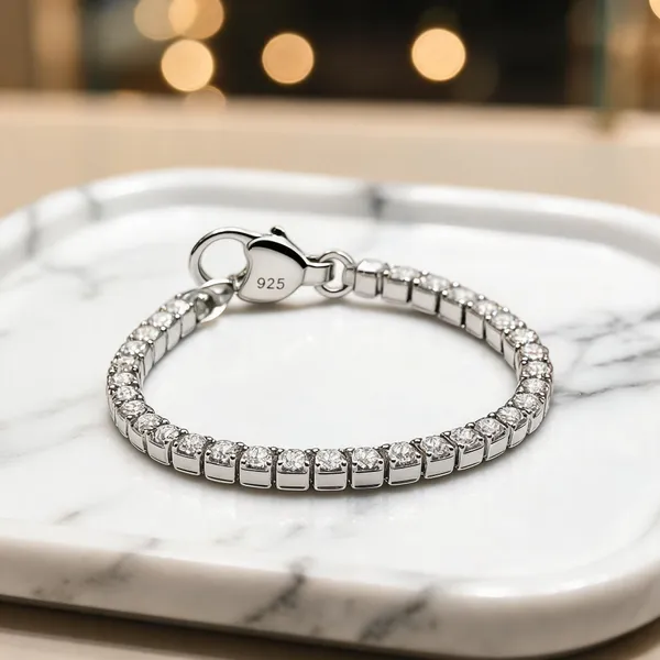 925_Sterling_Silver_Tennis_Bracelet_For_Mens_K_Jewellers