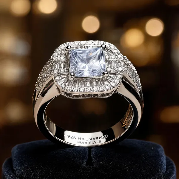 925_Hallmarked_Silver_Cushion_Cut_Halo_Engagement_Ring_Premium_Zircon_Bridal_Anniversary_Rings_For_Men