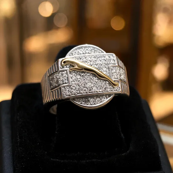 The_Panther_Rings_925_Pure_Silver_Mens_Luxury_Rings_With_Gold_Accent_Diamond_Cut_Sparkle