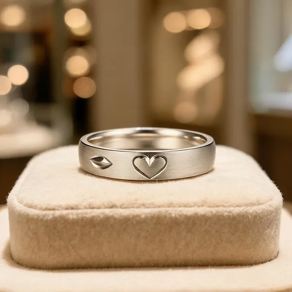 925_Pure_Silver_Heart_Promise_Band_A_Symbol_Of_Pure_Love_Loyalty_Forever_Connection