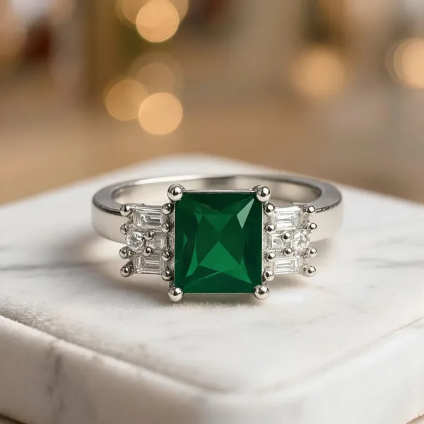 The_Enchanted_Emerald_925_Silver_Rings_For_A_Love_That_Blooms_Eternal