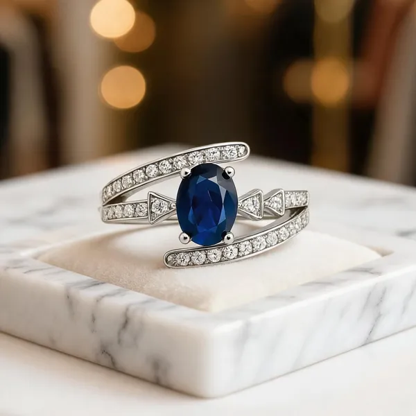 Midnight_Elegance_925_Silver_Sapphire_Rings_For_Timeless_Sophistication