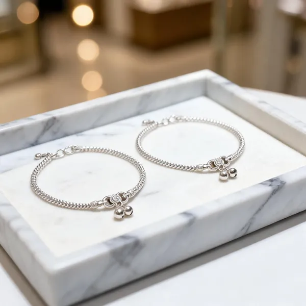 Tides_Charm_Pair_Of_Silver_Anklet_Minimal_Bells_Infinite_Grace