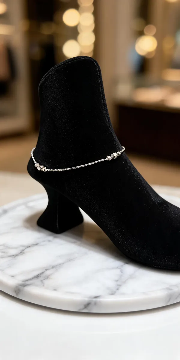 Mystic_Geometry_925_Silver_Anklet_Of_Timeless_Urban_Royalty_Single