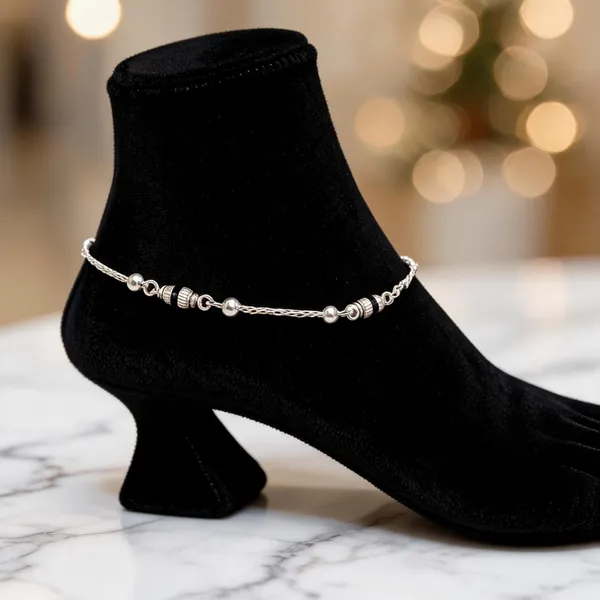 Midnight_Thread_Silver_Anklet_Sleek_Beaded_Charms_For_Effortless_Grace_Single