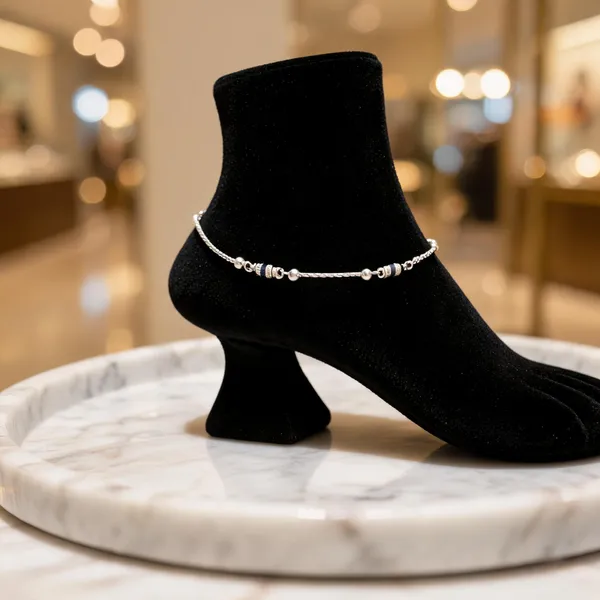 Midnight_Thread_Silver_Anklet_Sleek_Beaded_Charms_For_Effortless_Grace_Pair