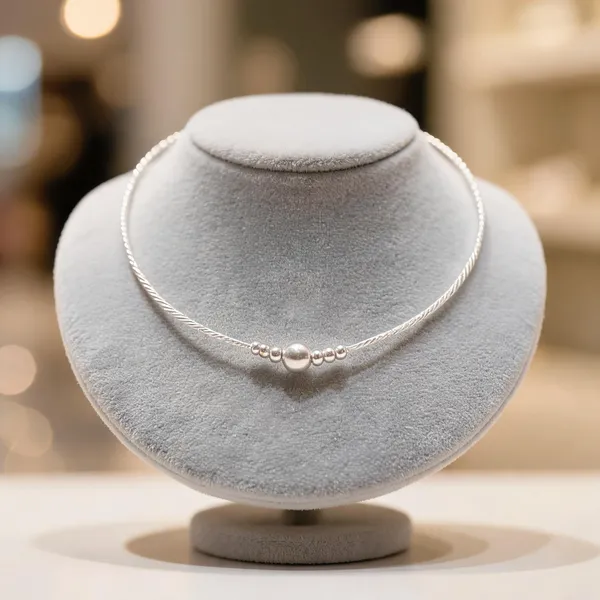 Moonlit_Poise_Fine_Silver_Anklet_With_Sculpted_Beaded_Center_Grace_Single