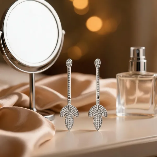 Enchanted_Elegance_Delicate_Oxidised_Silver_Leaf_Earrings