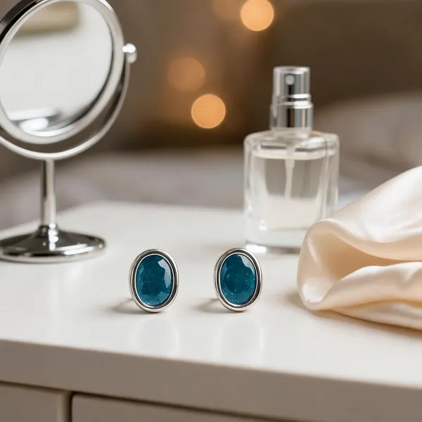 Ocean_Whisper_Captivating_Teal_Quartz_Silver_Studs