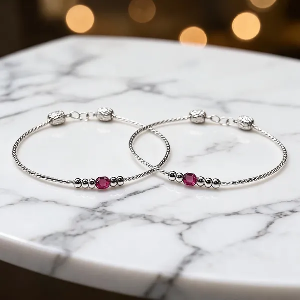 Mystic_Dusk_Silver_Anklet_With_Exquisite_Ruby_Beads_Pair