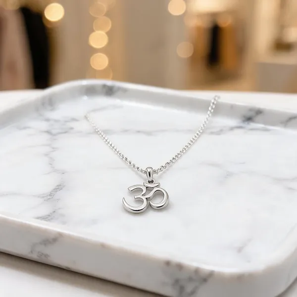925_Sterling_Silver_Om_Pendant_Necklace_Sacred_Aum_Symbol_Pendant_For_Men_Women